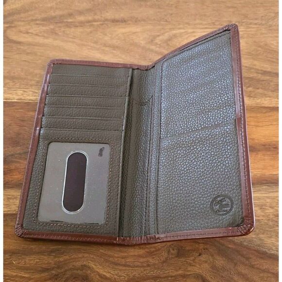 Silver Creek Southern Desperado Checkbook Wallet Leather - Picture 3 of 7